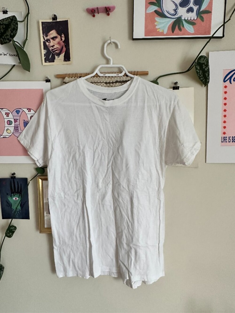 Hanes tagless crew neck t-shirt